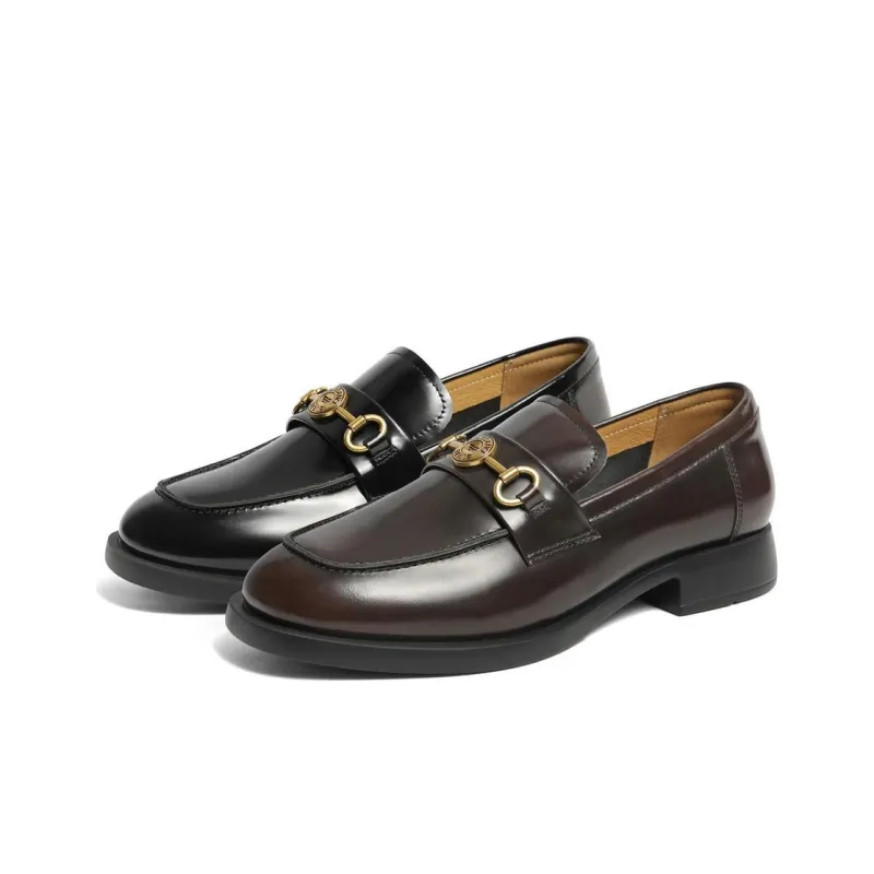BELLE Loafers Women's Black/Brown-4