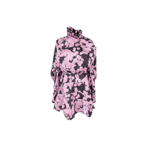 NATASHA ZINKO Floral-print Box Shirt Dress