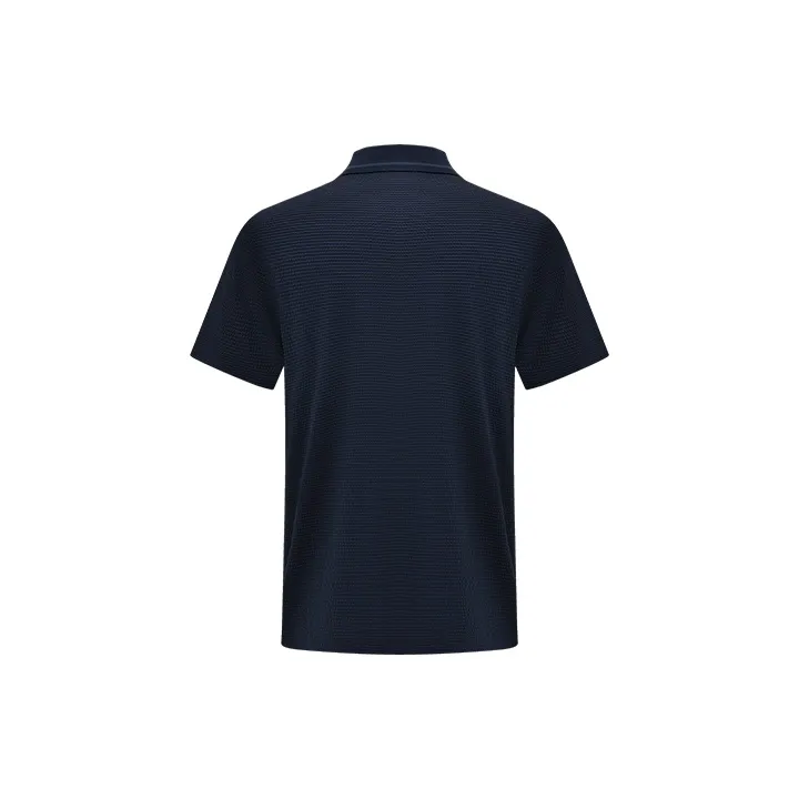 LINING Polo Shirts Men Ink Blue-2