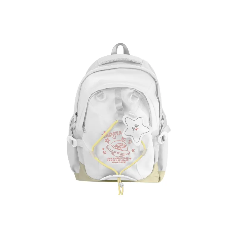 BALANG Nylon Handbag Backpack Regular Unisex White/Green/Blue-0