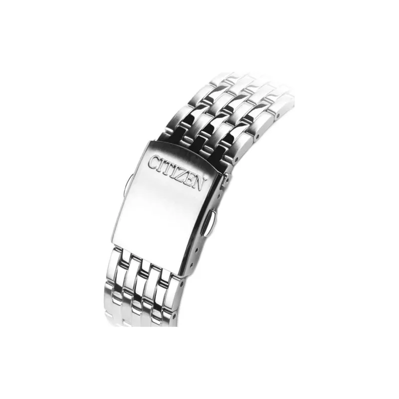 CITIZEN Mechanical Movement Stainless Steel Strap Watch Men's Watch Black Dial NH7500 53E-3
