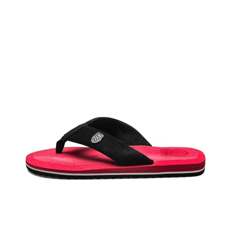 XMISTUO Rubber Sole Slip Resistant Abrasion Resistant Quiet Flip Flops Men's-20