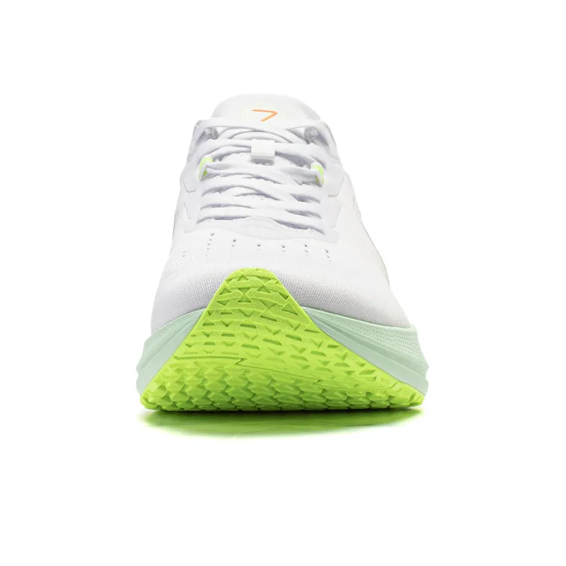 LiNing Red Hare 7 Cushioning, Slip Resistant, Lightweight Low Top Running Shoes Women's White Green-4