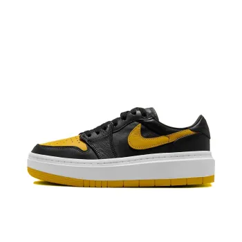 JORDAN 1 Elevate Low 'Black Yellow Ochre' Women's