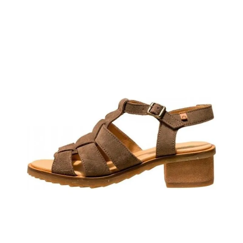 El Naturalista Strap Sandals Women's Brown-0