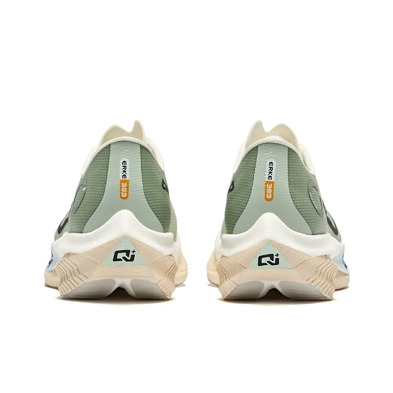 Erke Zhijing 2.0 Cushioning Wear Resistant Low Top Running Shoes Men's Evergreen-3