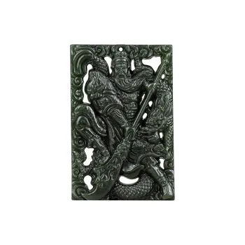 Green Craftsman Pendants Green Jade Men's