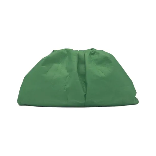 Bottega Veneta Cow Leather Clutch Women's Green