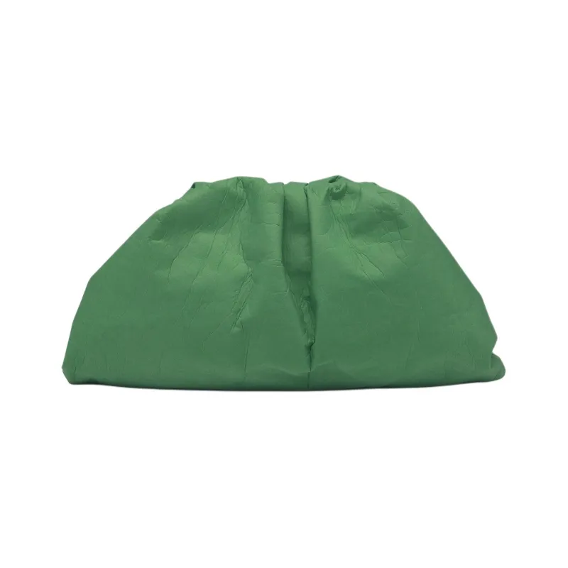 Bottega Veneta Cow Leather Clutch Women's Green-0