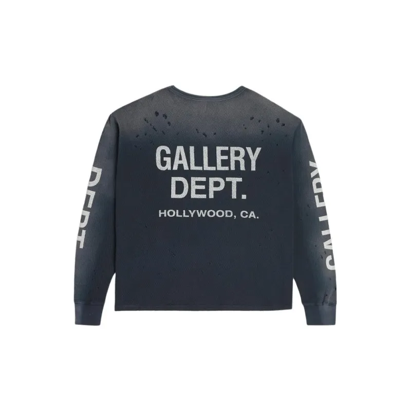 Gallery Dept. Sweatshirt Unisex Black-1