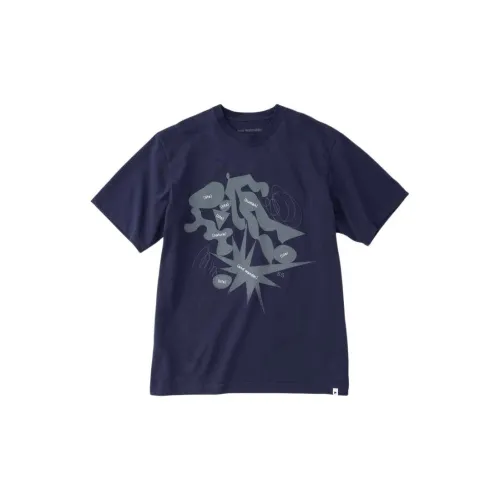 And Wander T-Shirts Unisex Marine Blue