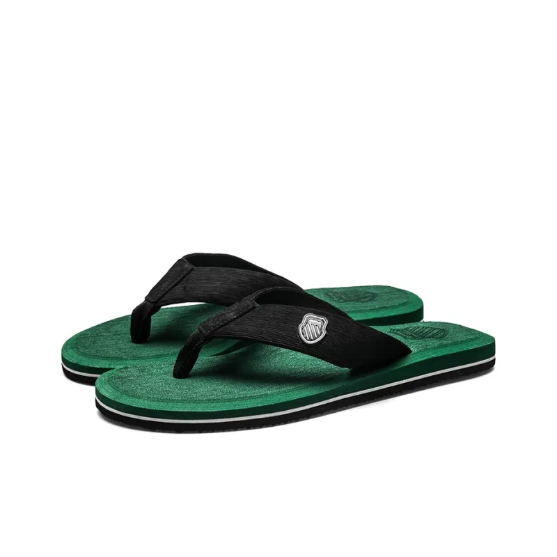 XMISTUO Rubber Sole Slip Resistant Abrasion Resistant Quiet Flip Flops Men's-26