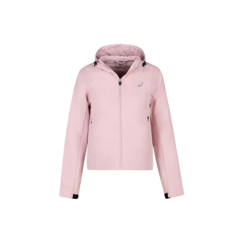 Asics Running Sport Jackets Women's Pink