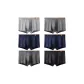 Light Heather Gray+Dark Heather Gray+Royal Blue+Black+Medium Heather Gray+Royal Blue (6-1)
