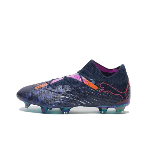 Puma Future 7 Ultimate FG/AG Soccer Cleats 'Navy Pink Red'