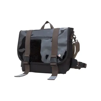 Manhattan Portage CORDURA Classic Fabric Messenger Bag Shoulder Bag Crossbody Bag Backpack Medium Size Unisex Black
