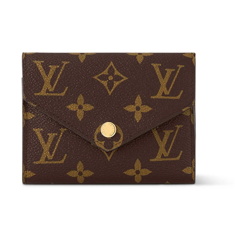 LOUIS VUITTON Victorine Wallet Monogram Brown Lining-0