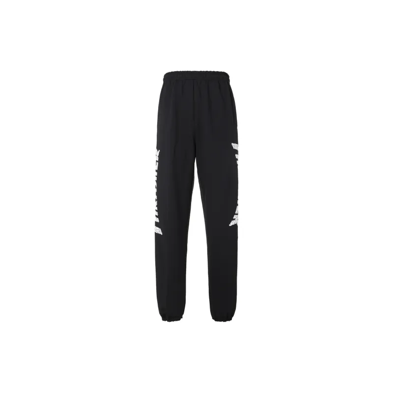 Thrasher Knitted Sweatpants Men Black-1
