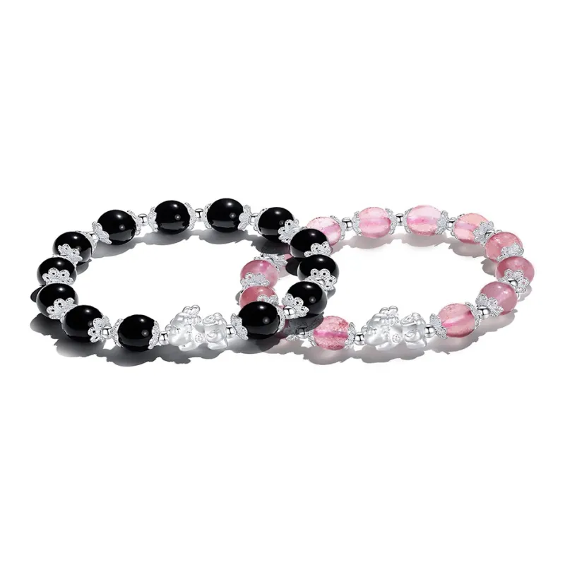 Shiban Artificial Crystal Bracelets Unisex-0