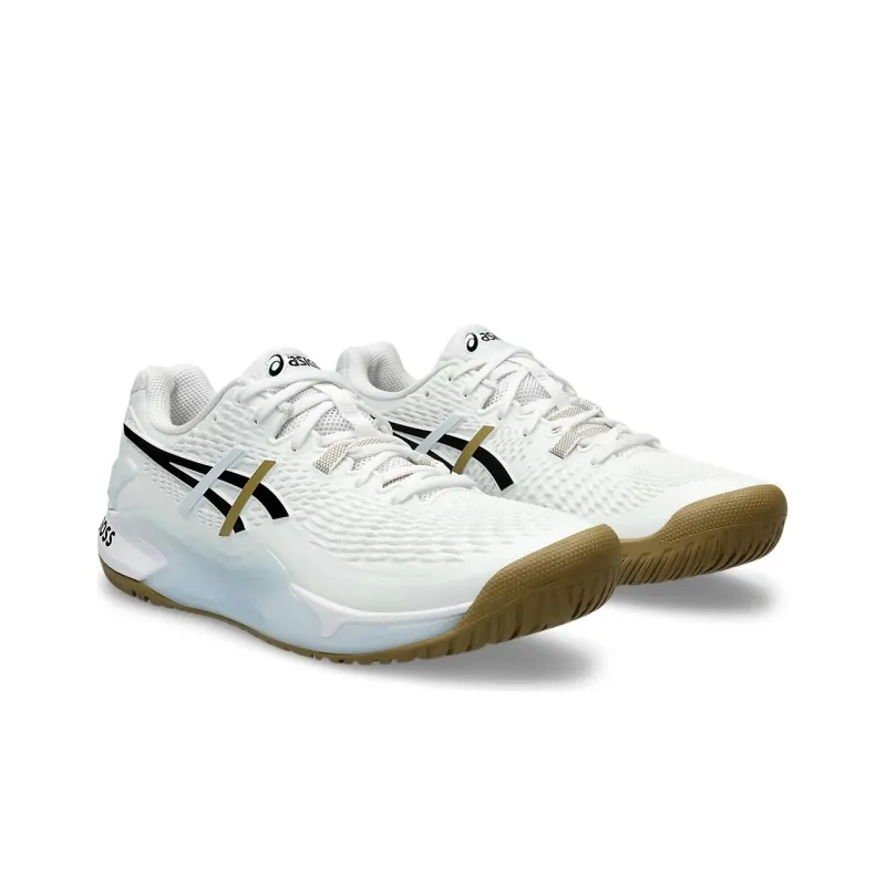 Asics Gel Resolution 9 'White Black Gum'-2