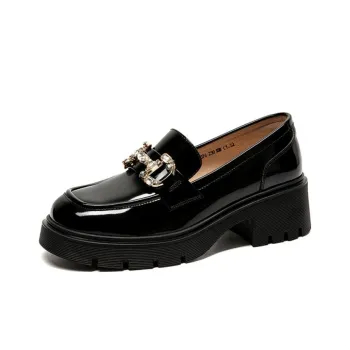 Satchi Loafers 5.2cm Women's Black