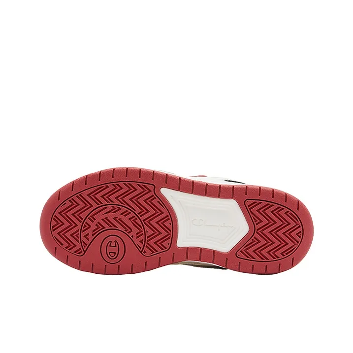 Champion Anti Slip Wear Resistant Low Top Skateboard Shoes Men's Red-4