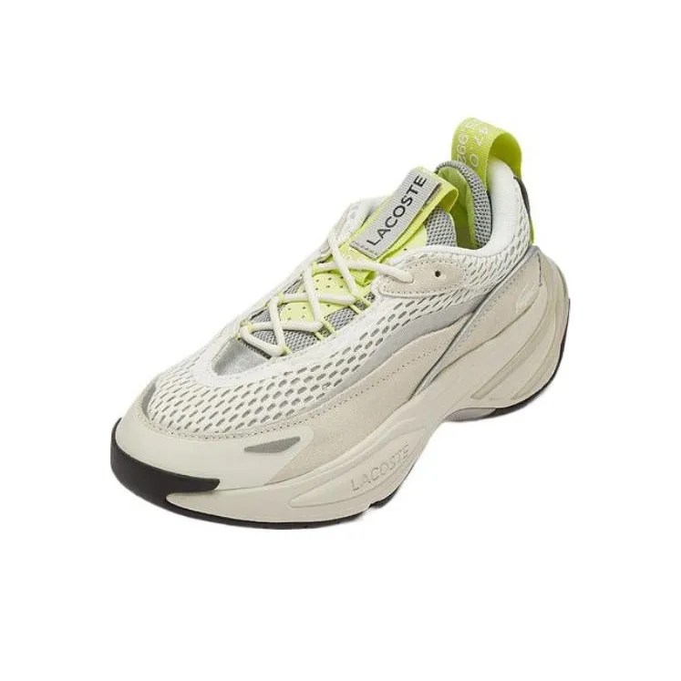 LACOSTE Low Top Casual Shoes Women's Beige-2