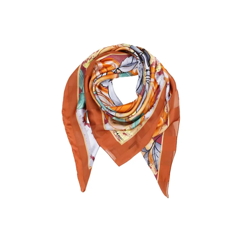 MARJAKURKI Silk Scarves Women's-1