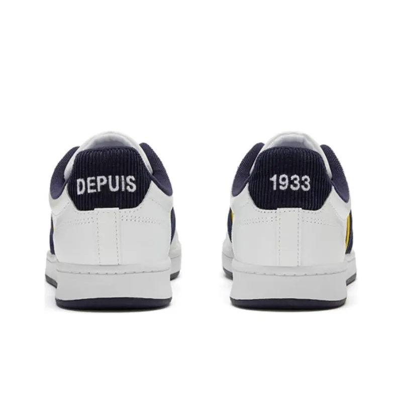 LACOSTE Low Top Skateboard Shoes Men's White-3