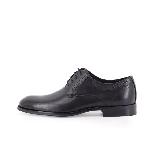 TRANOI Dress Shoes Men Low-Top Black