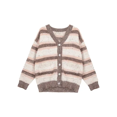 EIDM Knitwear Women's Pink Coffee