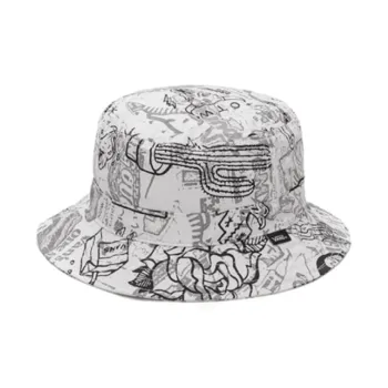 Vans Canvas Bucket Hats Unisex White