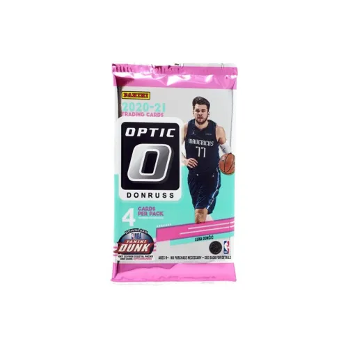 PANINI NBA Basketball Card 2020 21 Donruss Optic Value Pack Fat Pack Sports Cards 1