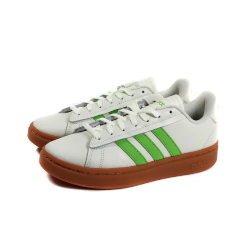 Grand Court Women's Adidas Neo Alpha 'Off White Semi Lucid Lime Gum' Women's-2