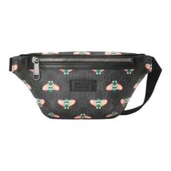 GUCCI Bestiary Bees Belt Bag Black