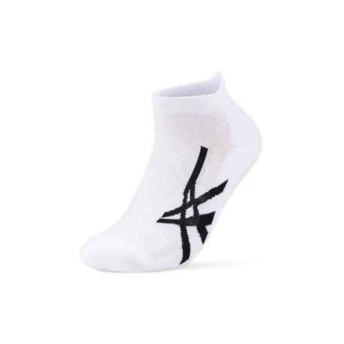 Asics Ankle Socks Unisex 1 Pack White Black