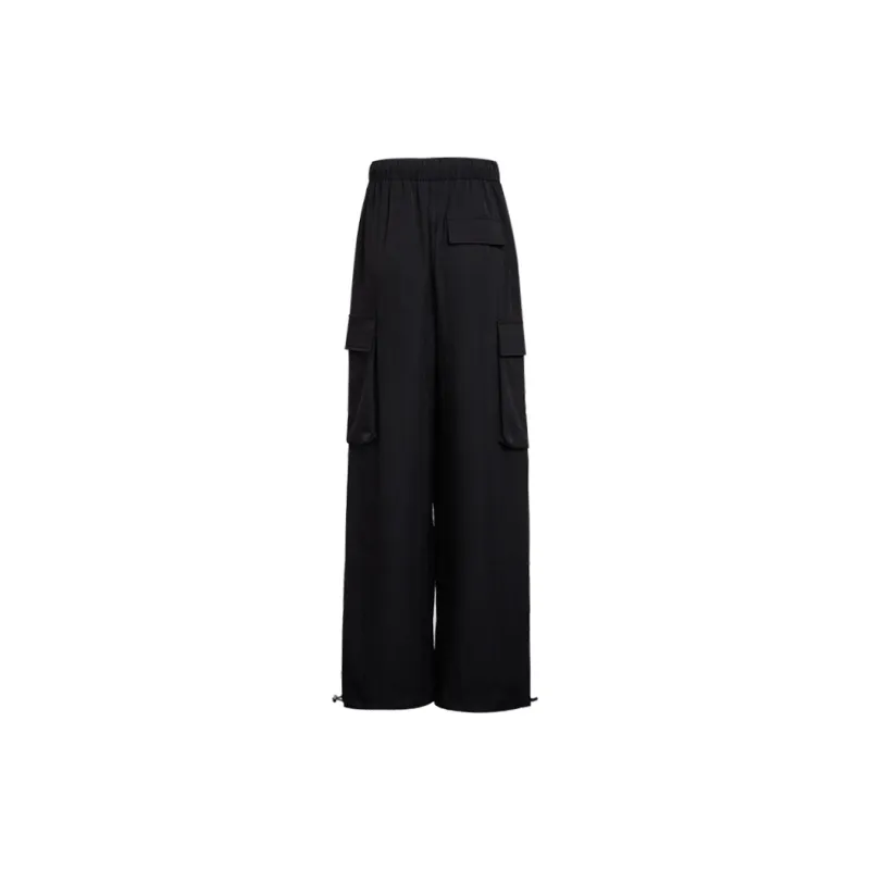 Wen Shan Casual Pants Women's Black-6