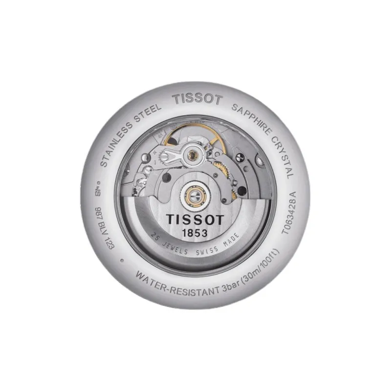 TISSOT Junya Collection Mechanical Movement Men's Watches Watch 40mm Black Dial T063.428.11.058.00-2