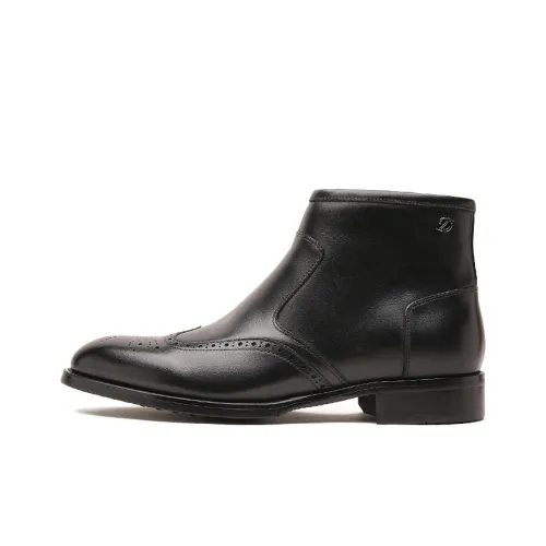 S.T.Dupont Ankle Boots Men Black