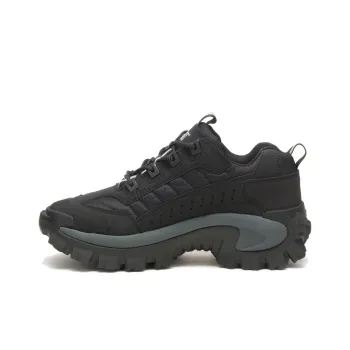 CAT Intruder Supercharged Cushioning Wear-Resistant Low-Top Casual Shoes Unisex Black Green