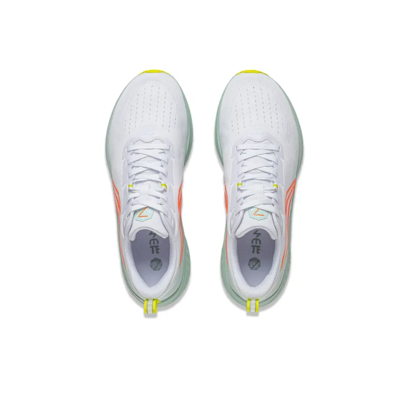 LiNing Red Hare 7 Cushioned Slip-Resistant Lightweight Rebound Low-Top Running Shoes Men's Standard White-3