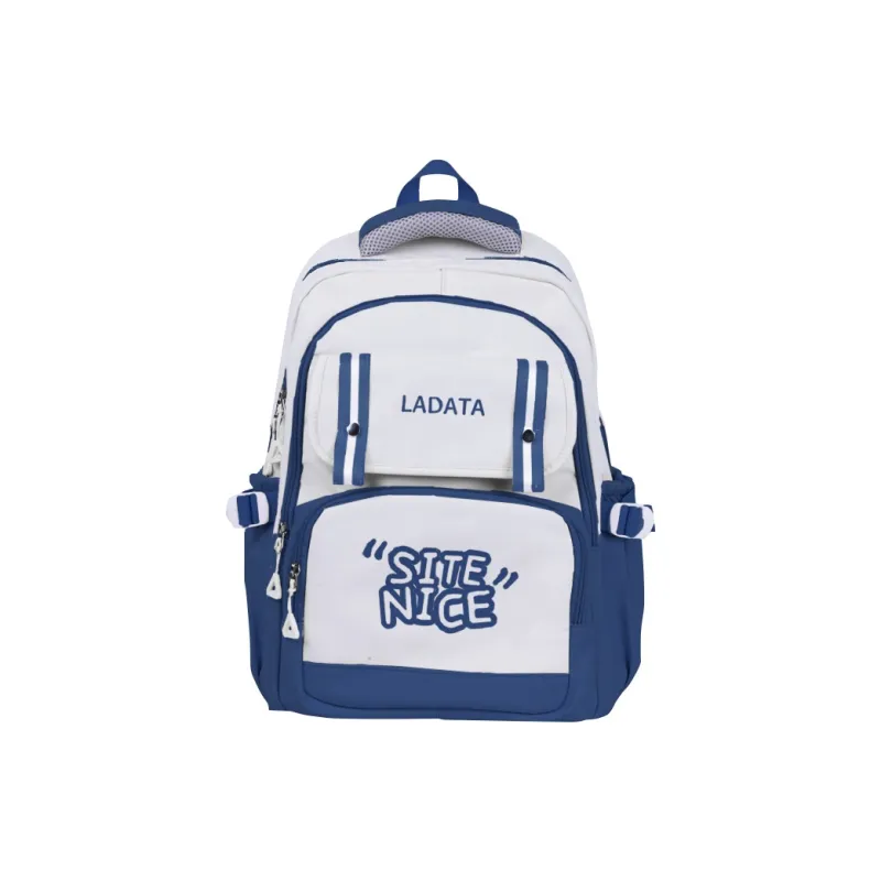 BALANG Nylon Laptop Backpack Regular Unisex _Nsec Red/Black/Blue/Green/Light Pink-6
