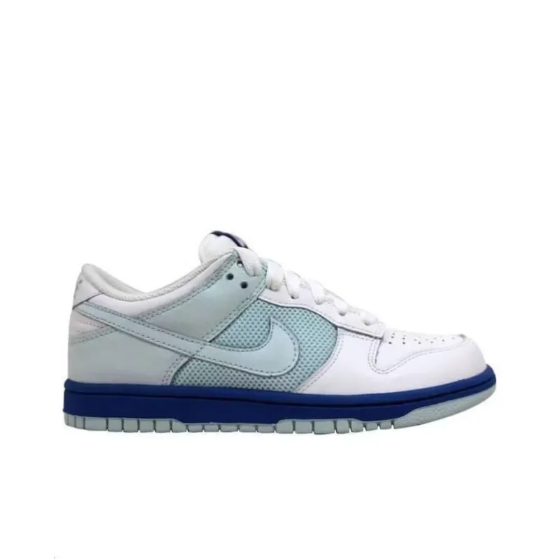 Nike Dunk Low White/Glacier Blue Varsity Royal Women's-1