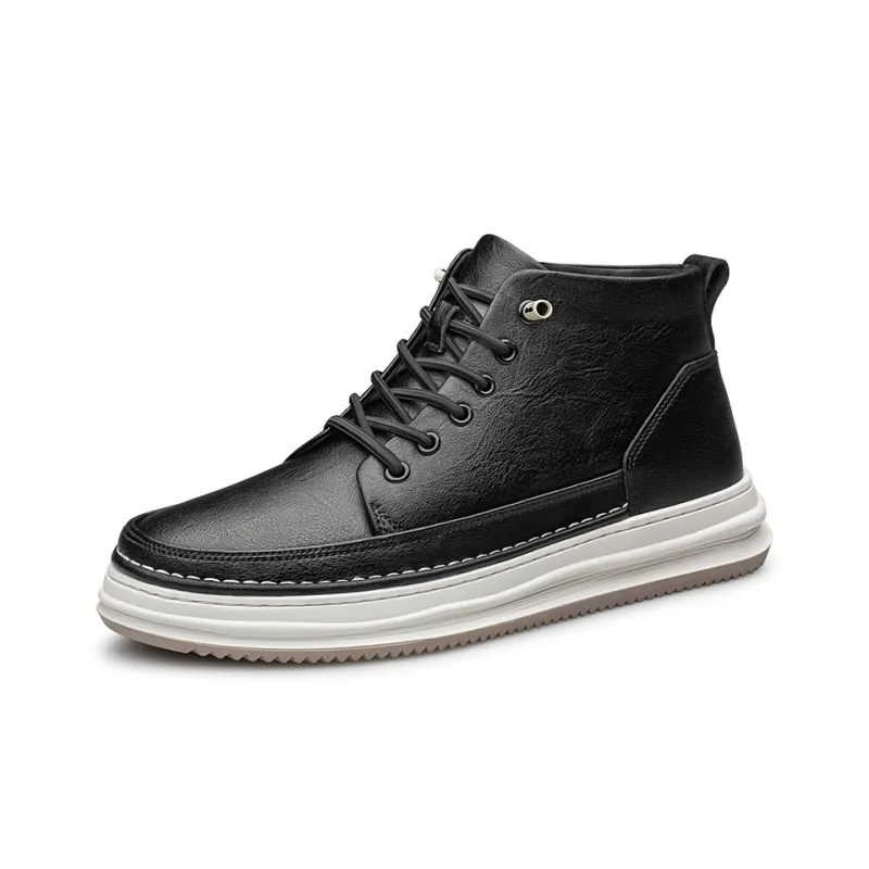 The Bull's House Slip-Resistant High-Top Skateboard Shoes Unisex-1