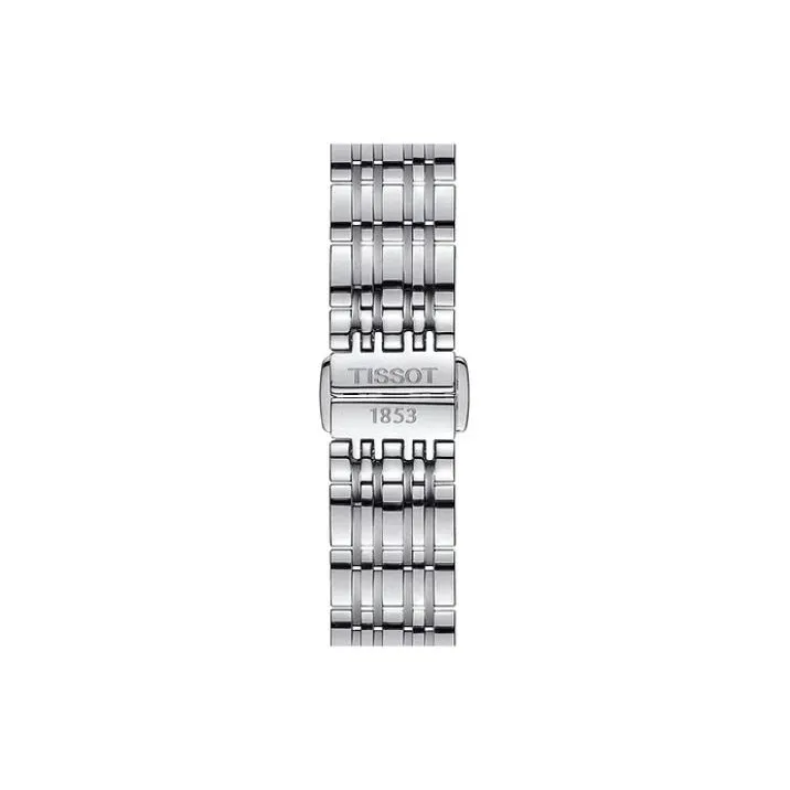 TISSOT Carlson Collection Automatic Mechanical Movement Men's Watches Watch 40mm White Dial T085.407.11.011.00-2