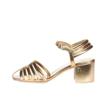 Laurence Dacade Strap Sandals 6cm Women's Gold