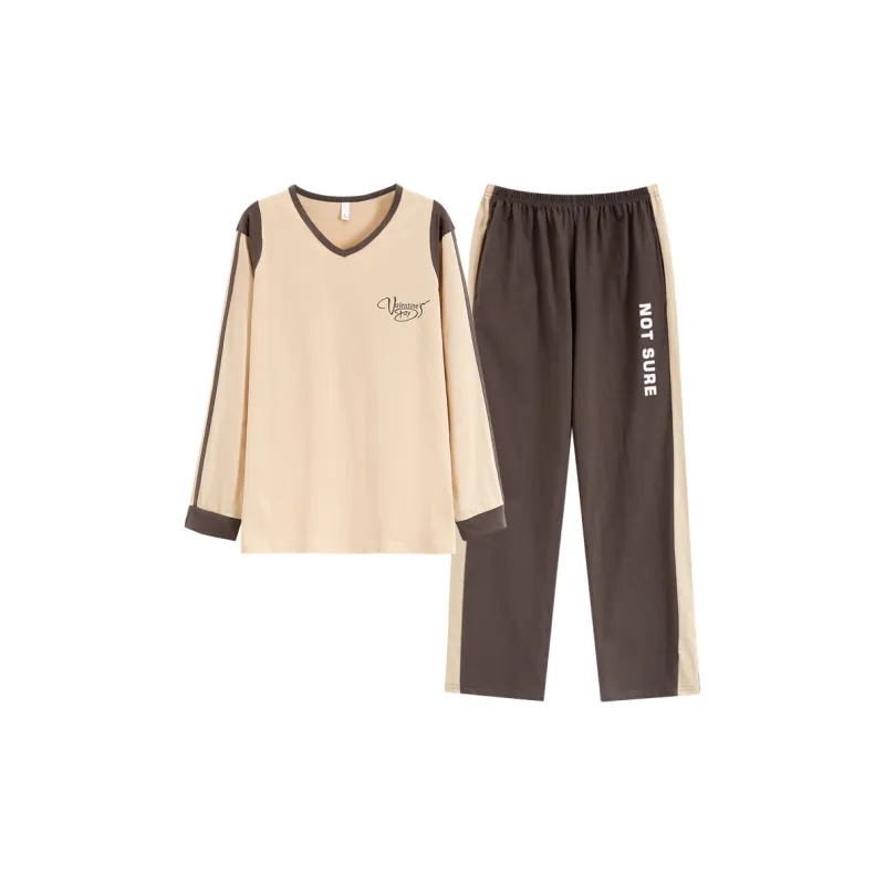 The story of the flower season Men Pajama Sets-0