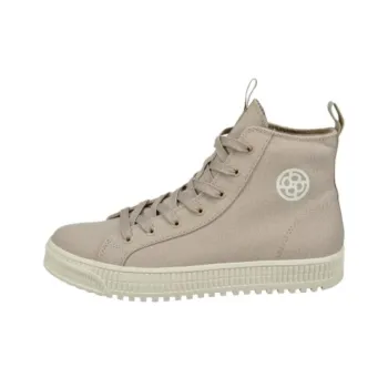 Bugatti High-Top Skateboard Shoes Women's Beige