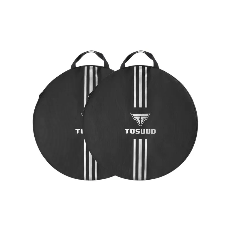 TOSUOD Cycling Gear Wheel Bags Unisex Polyester Black-6