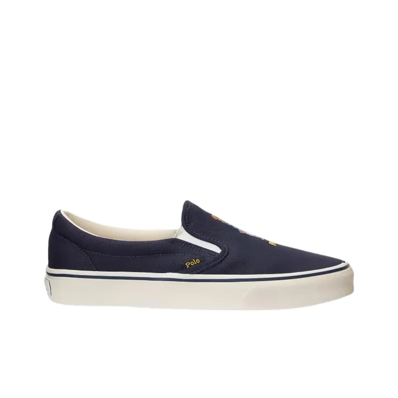 Polo Ralph Lauren Keaton Slip On Polo Bear Navy-1